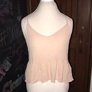 A Light Pink Flowy Top